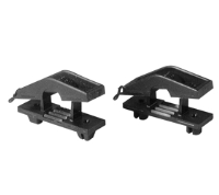 CPA238SQ (Cable clamp, for snap-in fixing on chassis, UL94 V2, square hole fixings, max cable dia 13mm - Hylec APL Electrical Components)