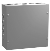 CSKO863 (CSKO Series Type 1 Mild Steel Junction Box - Hammond Manufacturing) - ANSI 61 Grey - 203mm x 152mm x 76mm
