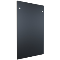 CSP3523BK1 (C2 Series Modular Equipment Storage Rack Cabinet - Hammond Manufacturing) - 20U 23D Solid Pair of Side Panels