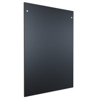 CSP4936BK1 (C2 Series Modular Equipment Storage Rack Cabinet - Hammond Manufacturing) - 28U 36D Solid Pair of Side Panels