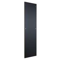 CSP7823BK1 (C2 Series Modular Equipment Storage Rack Cabinet - Hammond Manufacturing) - 45U 23D Solid Pair of Side Panels