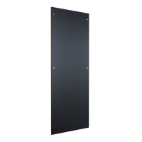CSP7831BK1 (C2 Series Modular Equipment Storage Rack Cabinet - Hammond Manufacturing) - 45U 31.5D Solid Pair of Side Panels