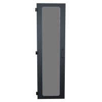 DCZ4WD3077BK (DCZ4 Series GR-63-CORE Zone 4 Seismic Server Cabinet - Hammond Manufacturing) - Z4 WINDOW DOOR 30X77
