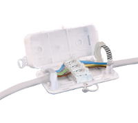 DEBOX SL (DEBOX? SL supplied with Screwless Terminal Block - This maintenance free cable junction box is a registered design, featuring many new innovative concepts to speed up product assembly without compromising quality