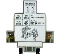 DECA8-D20 (Side mounting auxiliary contact 2X N/O - Hylec APL Electrical Components)