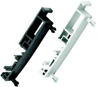 DEDB (Black Din rail bracket for rectangular enclosures - Hylec APL Electrical Components)