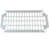 DEDSMPP0100 (Perforated Back Mounting Plate for DEDS0100 - Hylec APL Electrical Components)