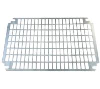 DEDSMPP0400 (Perforated Back Mounting Plate for DEDS0400 - Hylec APL Electrical Components)