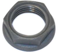 DLN167001 (M16 Flanged dark grey locknut - Hylec APL Electrical Components)