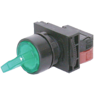 DLS22-L211G (Long shaft 2 position 1a 1b green - Hylec APL Electrical Components)