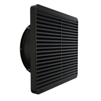 DNFF254BK230 (DNFF Series Filter Fan Kits - Hammond Manufacturing) - FAN & FILTER KIT, 254mm, BLACK