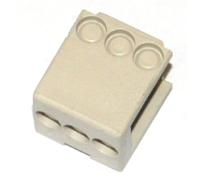 DNMB/1TG/5P (Non-Perforated & perforated terminal cover for DIN Rail enclosure, enclosure 1 - Hylec APL Electrical Components)