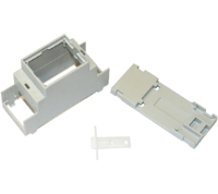 DNMB/2/2 (60mm DIN Rail mounting PCB enclosure open top, enclosure 2 - Hylec APL Electrical Components)