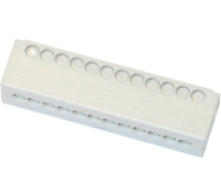 DNMB/4TG/5P (Non-Perforated & perforated terminal cover for DIN Rail enclosure, enclosure 4 - Hylec APL Electrical Components)