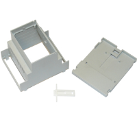 DNMB/4V/2E (73mm Vented DIN Rail enclosures with open top, enclosure 4 - Hylec APL Electrical Components)