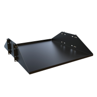 DNRMU2324BK1 (DNRM Series Two Post Variable Depth Shelf - Hammond Manufacturing) - 3U 24D SOLID DEEP CHNL SHELF