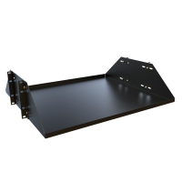 DNRMU23BK1 (DNRM Series Two Post Variable Depth Shelf - Hammond Manufacturing) - 3U 19D SOLID DEEP CHNL SHELF