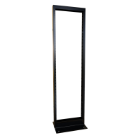 DNRR70HDW (DNRRHDW Series 2-Post Open Frame Rack - Hammond Manufacturing) - 40U, 19" Rack Mounting, 76.13" Overall Height - Welded