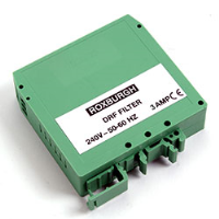 DRF03 (DRF Series Din Rail Mounted Filter - Roxburgh EMC Components)