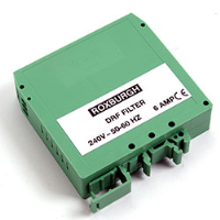 DRF06 (DRF Series Din Rail Mounted Filter - Roxburgh EMC Components)