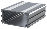 EAS 80 (E-Case A Extruded Aluminium Enclosures - Lincoln Binns) - Silver - 80mm x 63.5mm x 30mm - Aluminium