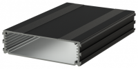 EBB 160 (E-Case B Extruded Aluminium Enclosures - Lincoln Binns) - Black - 160mm x 108.5mm x 30mm - Aluminium