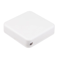 EN30STW (Sensor Enclosures - Evatron Plastic Enclosures) - White - 80mm x 80mm x 21mm - ABS UL HB