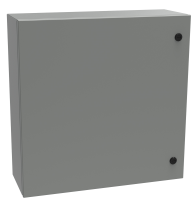 EN4SD723012GY (Eclipse Series Type 4 Mild Steel Wallmount Enclosure - Hammond Manufacturing) - ANSI 61 Grey - 1829mm x 762mm x 305mm