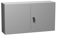 EN4TD244210GY (Eclipse Series Type 12 Mild Steel Two Door Wallmount Enclosures - Hammond Manufacturing) - ANSI 61 Grey - 610mm x 1067mm x 254mm