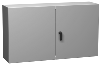 EN4TD366012GY (Eclipse Series Type 12 Mild Steel Two Door Wallmount Enclosures - Hammond Manufacturing) - ANSI 61 Grey - 914mm x 1524mm x 305mm