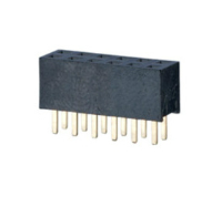 FR20206VBDN0002 (6 Pole vertical Female Connectors 2.54mm pitch 3A - Hylec APL Electrical Components)