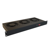 FT300HA1220BK (FT Series Rack Mount Fan Tray - Hammond Manufacturing) - FAN TRAY 220V 300CFM W/ SWITCH