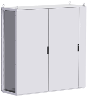 HFMDT18164 (HME Series Type 12 Modular Freestanding Disconnect Enclosures - Hammond Manufacturing) - RAL 7035 Light Grey - 1800mm x 1600mm x 400mm
