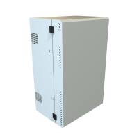 HLP8U43LG (HLP Series Low-Profile Wall Mount Rack Cabinet - Hammond Manufacturing) - 8U 43H Low Profile Wall Mount Cabinet