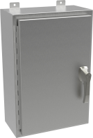 HW24168S16HK (HWSSHK Series Type 4X Stainless Steel Wallmount Enclosure - Hammond Manufacturing) - Natural Finish - 610mm x 406mm x 203mm