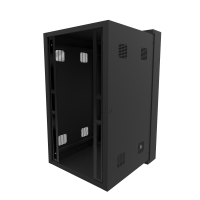 HWC3027U35BK (HWC Series Swing-Out Sectional Wall Mount Rack Cabinet - Hammond Manufacturing) - 27U 30W 35D Swing Out Wall Mount Cabinet