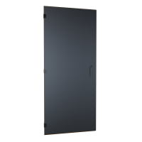 HWFSD3036UBK (HWF Series Swing-Out Wall Mount and Floor Rack Cabinet - Hammond Manufacturing) - 36U 30W Solid Door for HWC (Black)