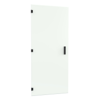 HWFSD3036UWH (HWF Series Swing-Out Wall Mount and Floor Rack Cabinet - Hammond Manufacturing) - 36U 30W Solid Door for HWF (White)