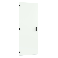 HWFSD3042UWH (HWF Series Swing-Out Wall Mount and Floor Rack Cabinet - Hammond Manufacturing) - 42U 30W Solid Door for HWF (White)