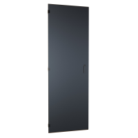 HWFSD3048UBK (HWF Series Swing-Out Wall Mount and Floor Rack Cabinet - Hammond Manufacturing) - 48U 30W Solid Door for HWF (Black)