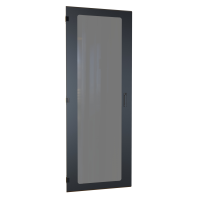 HWFWD3042UBK (HWF Series Swing-Out Wall Mount and Floor Rack Cabinet - Hammond Manufacturing) - 30W 42U Window Door for HWF (Black)