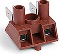 HY270/2 (2 Pole screw to tab terminal block - Hylec APL Electrical Components)