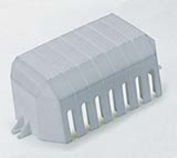 HY500/13 cover (13 pole grey polyamide cover 11mm pitch - Hylec APL Electrical Components)