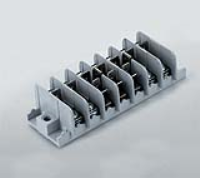 HY501/11 E (11 pole grey polyamide tailor made tab terminal block 11mm pitch 24a 450v - Hylec APL Electrical Components)