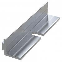 LSS 80 (Linc-Lugs Mounting Brackets - Lincoln Binns) - Silver - 80mm x 16mm x 16mm - Aluminium