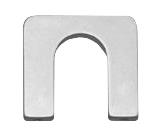 M3299-1131 (1427 and M Series Metal Handles - Hammond) - Clear - 32mm x 40mm x 7mm - Aluminium