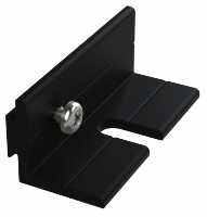 MTB 40 (Linc-Lugs Mounting Brackets - Lincoln Binns) - Black - 40mm x 16mm x 16mm - Aluminium