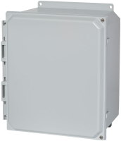 PCJ1082CCHF (PCJ Series Type 4X Polycarbonate Junction Box (Solid and Clear Cover) - Hammond Manufacturing) - Light Grey - 252mm x 207mm x 69mm