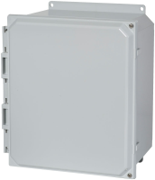 PCJ1082HF (PCJ Series Type 4X Polycarbonate Junction Box (Solid and Clear Cover) - Hammond Manufacturing) - Light Grey - 252mm x 207mm x 69mm