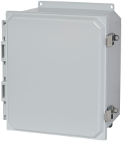 PCJ1082L (PCJ Series Type 4X Polycarbonate Junction Box (Solid and Clear Cover) - Hammond Manufacturing) - Light Grey - 252mm x 207mm x 69mm